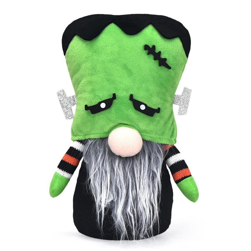 Halloween Decorations Cute Pumpkin Monster Hat Faceless Old Man Figurine Rudolph Dwarf Doll
