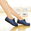 BigBagsSpring and Autumn Women's Singles Shoes Casual Leather Flat Strap Mother's Shoes Peas Shoes