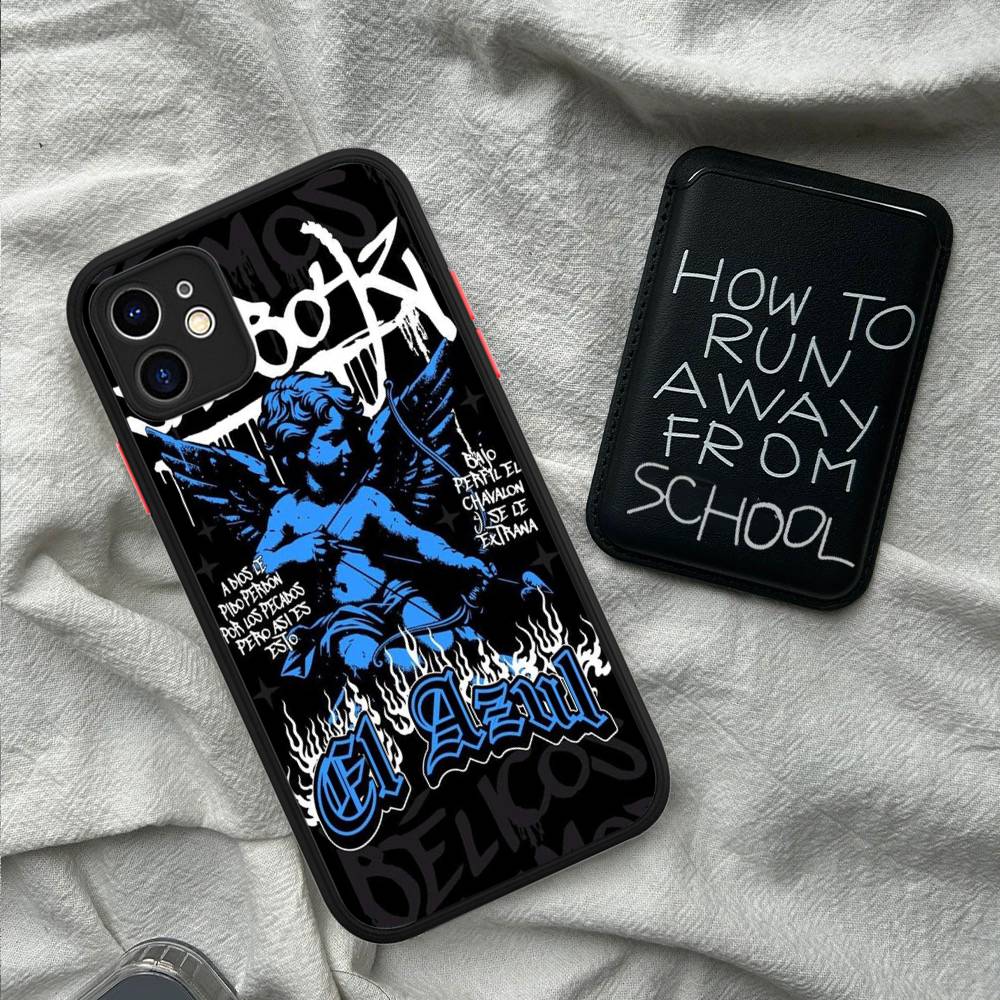 Чехол для телефона Junior H SAD BOYZ 4 LIFE Для IPhone 16 15 14 X XR XS 7 8 Plus 11 12 13 Pro MAX 13mini Матовый противоударный чехол