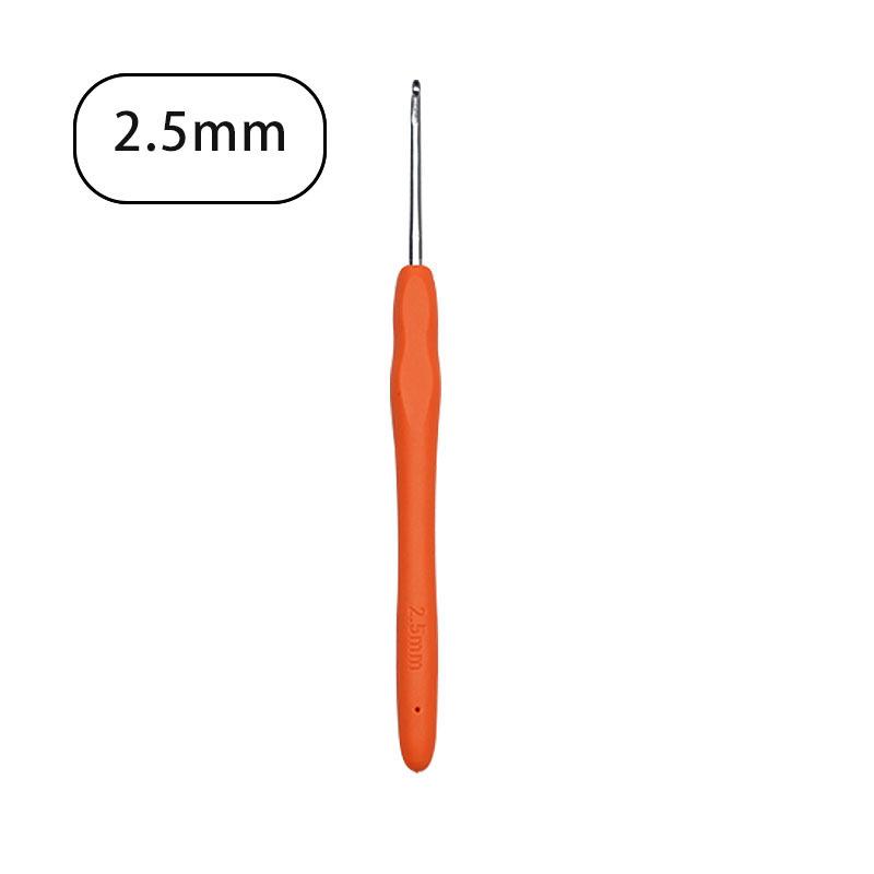 Soft Handle Crochet Hook Set for Sweater Knitting - Handmade Tools for Yarn Crafting