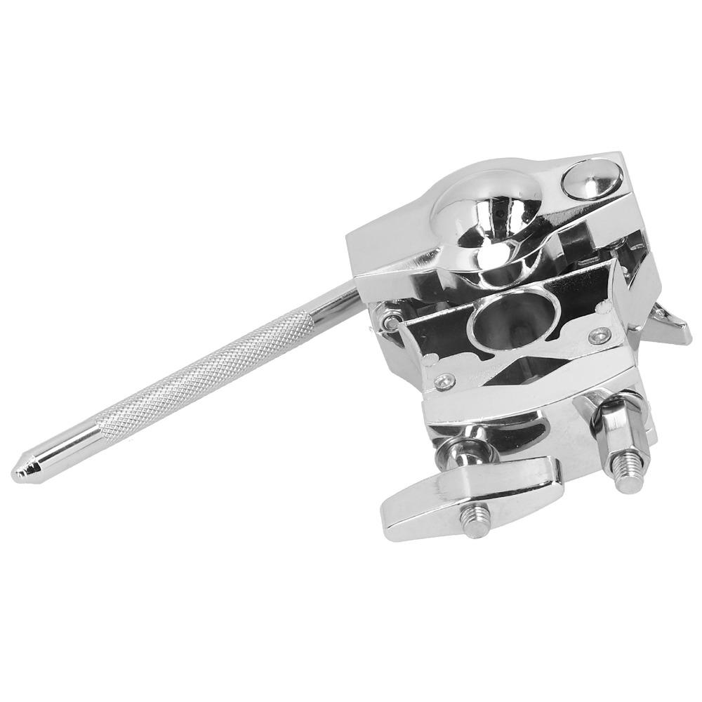 Silver Color Drum Mount Bracket Metal Drum Set Extension Clip Premium Tom Drum Rack Mount  For Drum