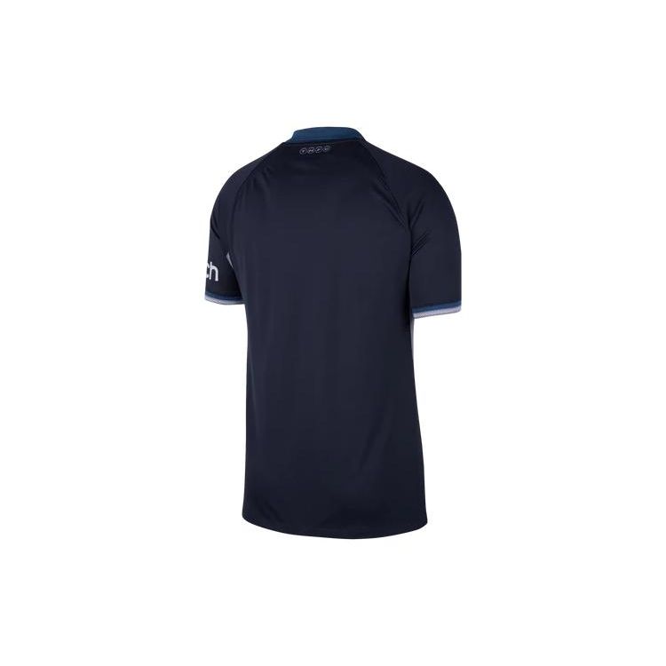 Nike Alphabetical Pattern Print Casual Short-Sleeved Soccer Jersey Men Tops Navy-Blue DX2700-460