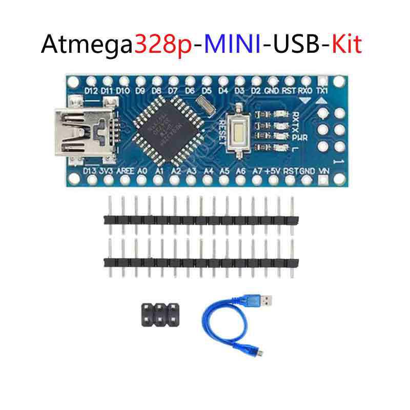 Плата разработки ATMEGA328P Nano с Type-C/Micro USB для Arduino