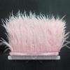 1 Meter 10-15cm Wide Apparel Fabric Ostrich Feathers Trim  Costumes Sewing Accessories
