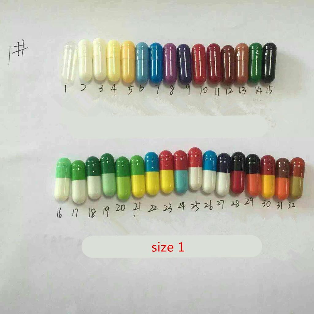 Top-Rated Multi-Color Gelatin Capsule Shells