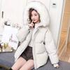 Winter Thick Warm Down Coat Woman Padded Jacket for Women Casual Hooded Fur Collar Parkas Jackets Coat Female Outwear