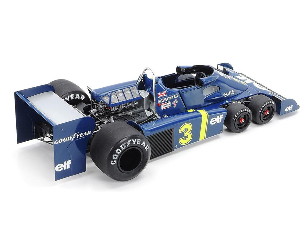 Tamiya Коллекция Grand Prix Series Tyrell P34 1976 Japan GP Пластиковая модель 20058 Литье Цвет 1/20 № 58