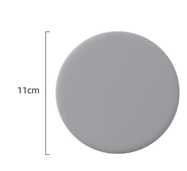Набор из 2 шт. силиконовых подстаканников, термостойкие, нескользящие, водонепроницаемые подставки под чашки, коврик для стола для дома, офиса, бара, вечеринки, обеденный декор