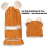 Маска-шапка Зимняя теплая детская шапка-бини Мультяшная шапка-балаклава Детская вязаная шапка Защита шеи и лица