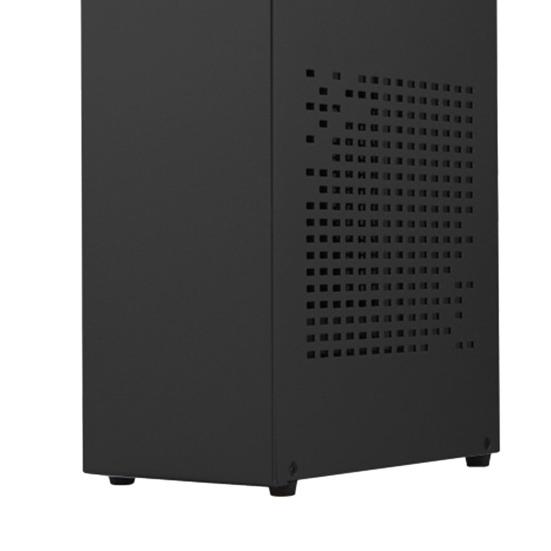 A07 Настольный корпус для Mini ITX материнской платы, игровой, с поддержкой дискретной видеокарты, блок питания 1U, корпус из алюминиевого сплава, портативный компьютерный корпус, ПК