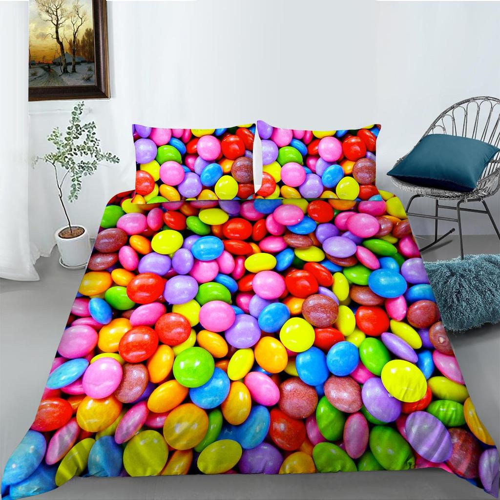 3D модный креативный комплект постельного белья для дома, комплект постельного белья для спальни, одеяло и наволочка, комплект постельного белья, полноразмерный домашний интерьер AU/EU/US