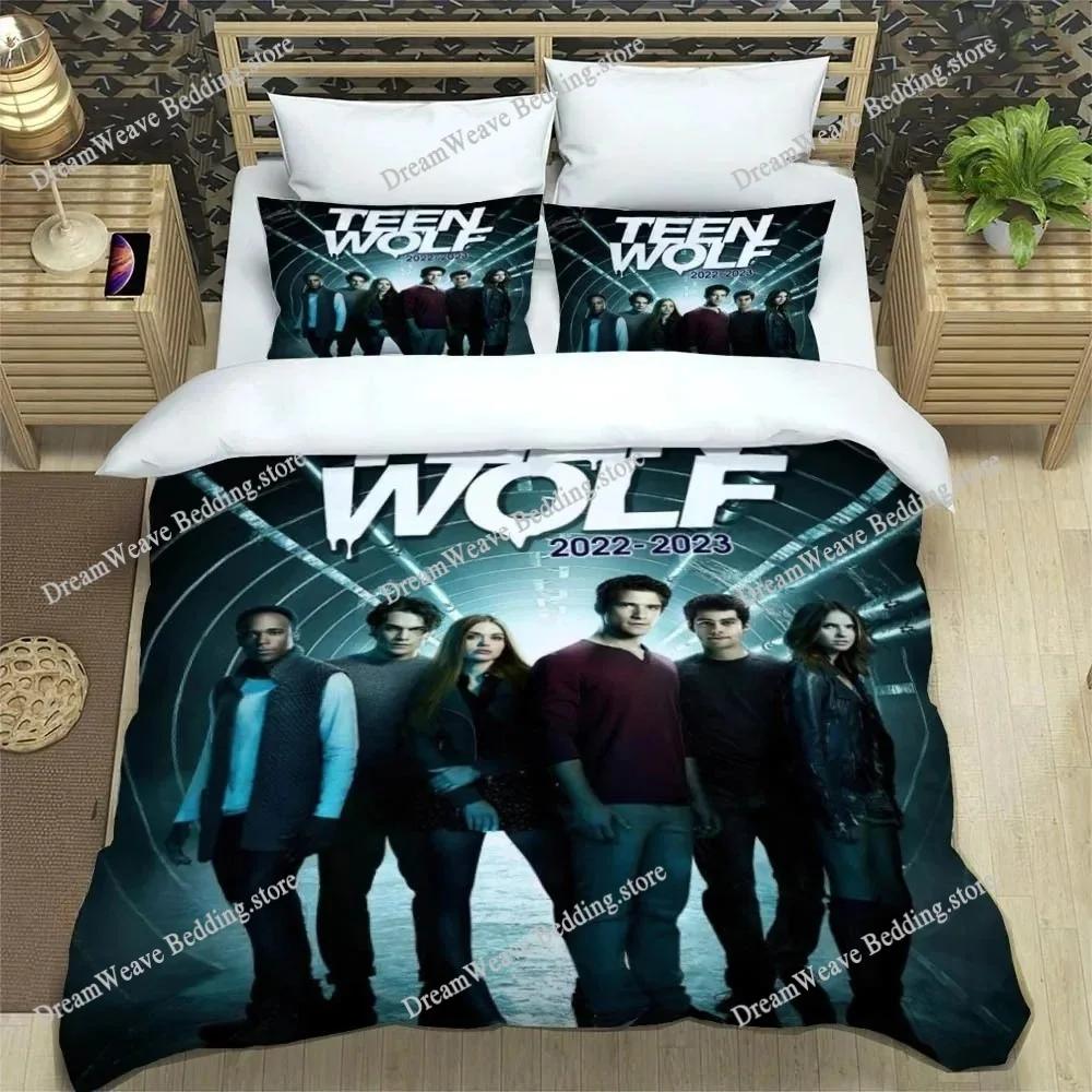 Красивая Девушка-Вампир Пододеяльник Подросток Волк Наволочка Постельный Комплект Мальчики Девочки Украшение Спальни Подарок Односпальный Двуспальный Размер