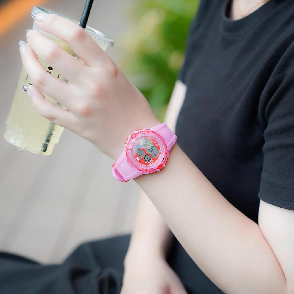 Авторизованный дистрибьютор Ice Watch Watch 023268 Ice Digit Explorer Lovely Pink Small 40mm Digital [Ice-watch] Мужские Женские