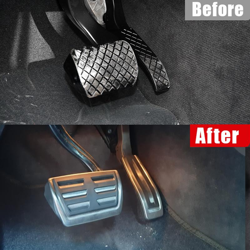 Автомобильный чехол для педали тормоза акселератора для VW Touareg 7L 7P 2006 2007 2008 2009 2010 2011 2012 2013 2014 2015 2016 2017