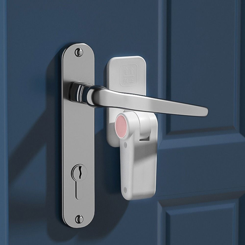High Quality Cat For Children Fixed Security Lock Door Handle Fixed Lock Anti-Opening
