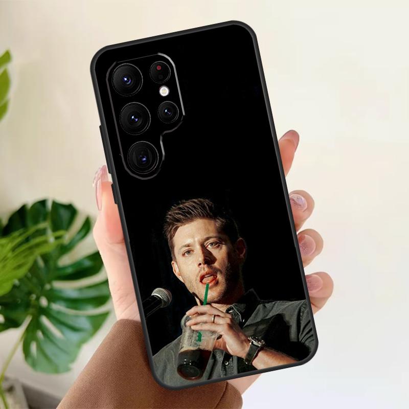 Сверхъестественное Дженсен Эклс Мягкий чехол для Samsung Galaxy S25 S24 S23 S22 S21 Ultra S9 S10 Plus S23 FE S24 FE Чехол для телефона