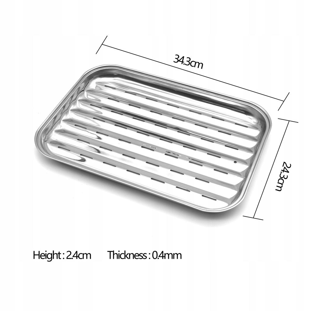 Reusable Bbq Tray, Thick, 4Mm, Steel