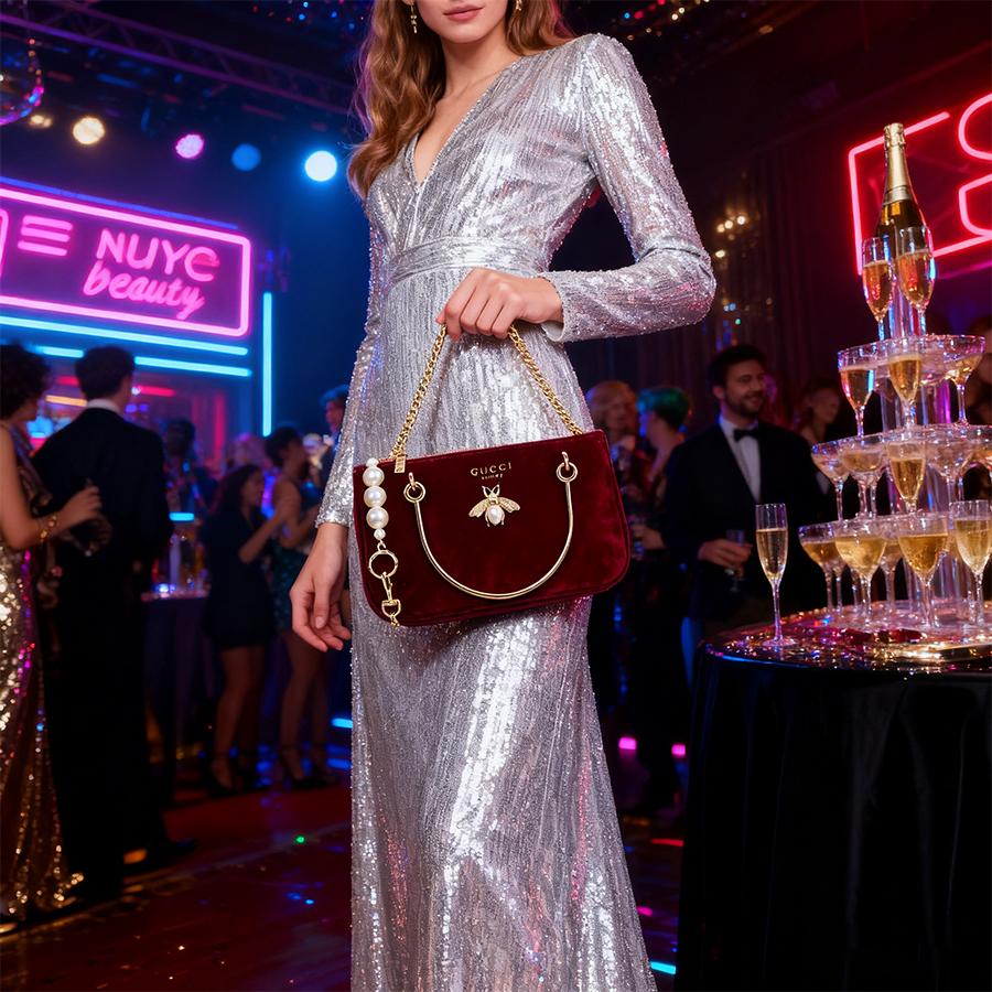 Gucci Женская сумка кроссбоди - Сделана из чистого хлопка. Подходит для поездок на работу и вечеринок. Экологически чистый