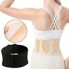 Легкий и дышащий поддерживающий пояс - Регулируемый, для коррекции осанки и поддержки живота, регулируемая поддержка талии