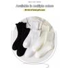 Solid Color Medium Tube Sock Comfortable Stack Socks Kawaii Lolita Ankle Short