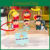 Броский брелок Shinchan Crayon с разнообразными и причудливыми персонажами, показывающими ягодицы