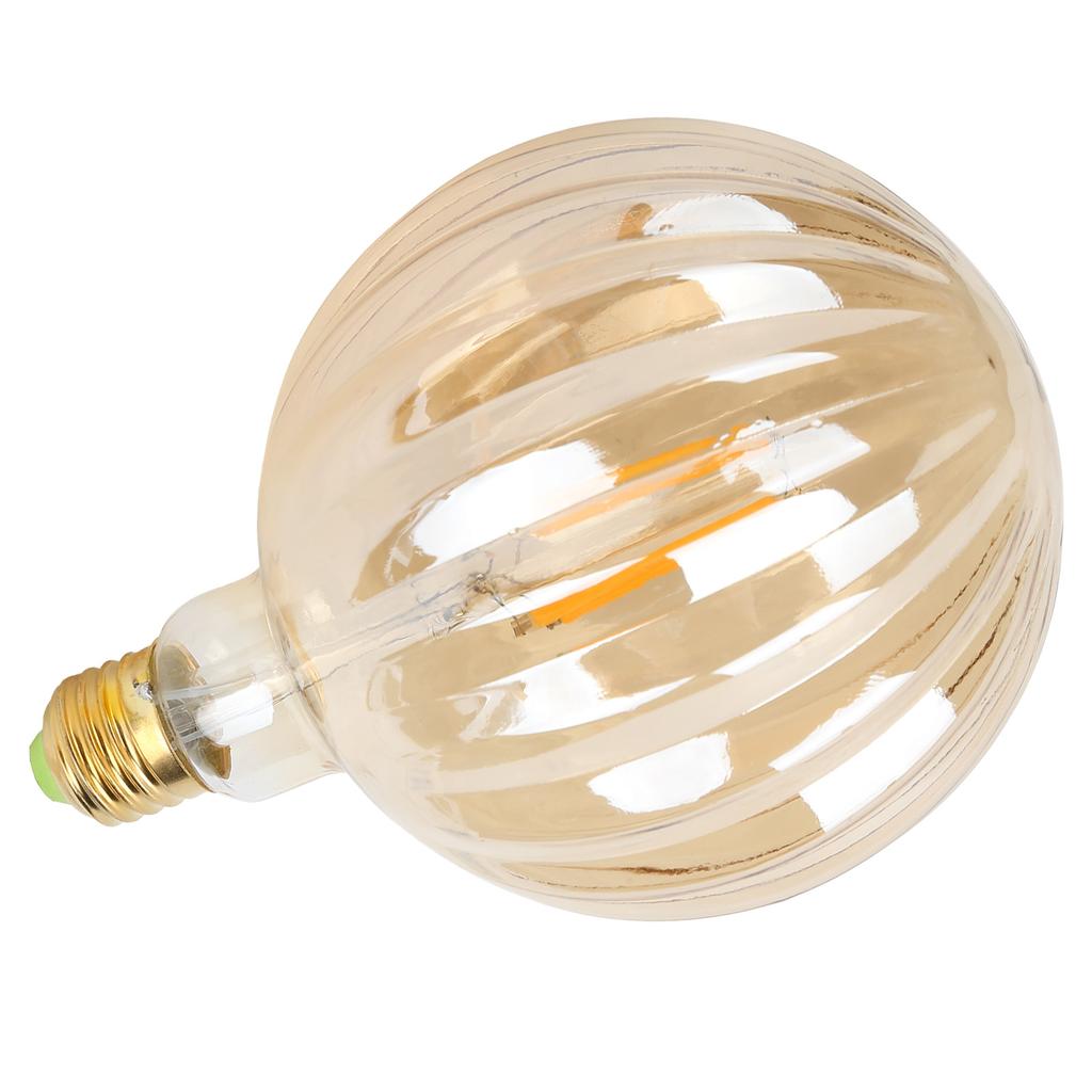 4W G125 Antique Bulb E27 WatermelonShape LED Filament Lamp Home Decoration 220V Warm Light