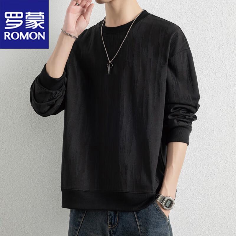 Romon Men's Casual Pullover Hoodie