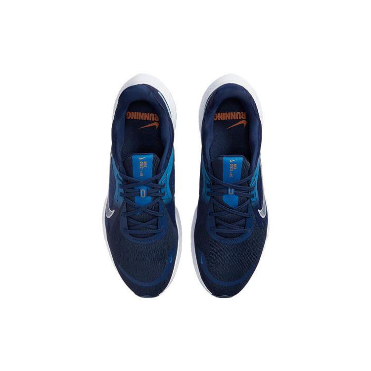 Nike Мужские кроссовки Quest 5 Midnight Navy Blue Pure-Platinum DD0204-400
