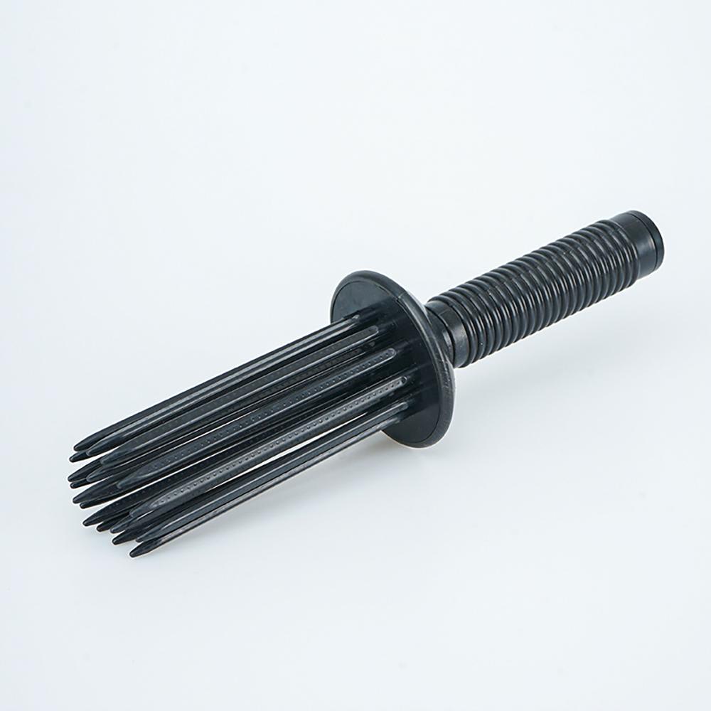 1 шт., салонная профессиональная пушистая расческа для завивки волос с нескользящей ручкой, круглая противоскользящая щетка для волос, плойка-цилиндр, инструмент для укладки волос