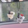 Украшение для зеркала заднего вида автомобиля, симпатичная коала, автомобильные аксессуары для интерьера, подвесное животное, автомобильный шарм