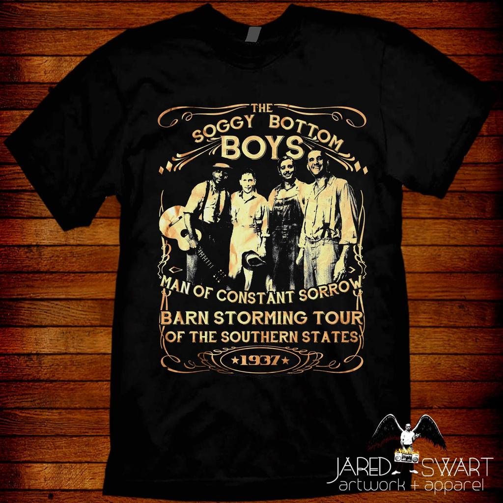 Футболка Soggy Bottom Boys: О, брат, где ты? Вдохновленный поп-арт