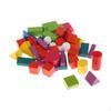 45 Штук Деревянные Геометрические Фигуры Блоки Детский Сад Школа Дом Начальный Класс