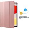 Coque + Verre Trempé -E.F.CONNECTION - pour Xiaomi Redmi Pad SE 11 - Rose - Antichoc - Support Pliable