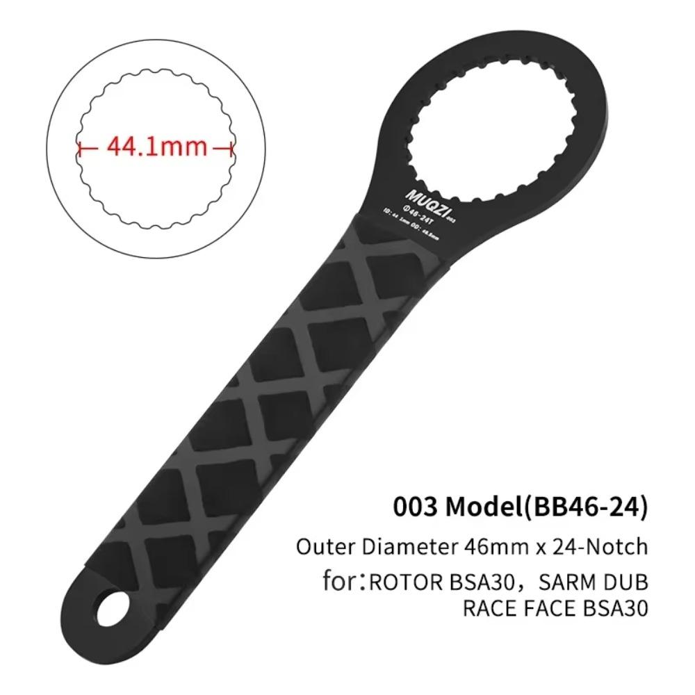 Soft Grib Bottom Brackets Wrench 39/41/44/46/49/52mm Bottom Bracket Tool BB Wrench MTB Bike
