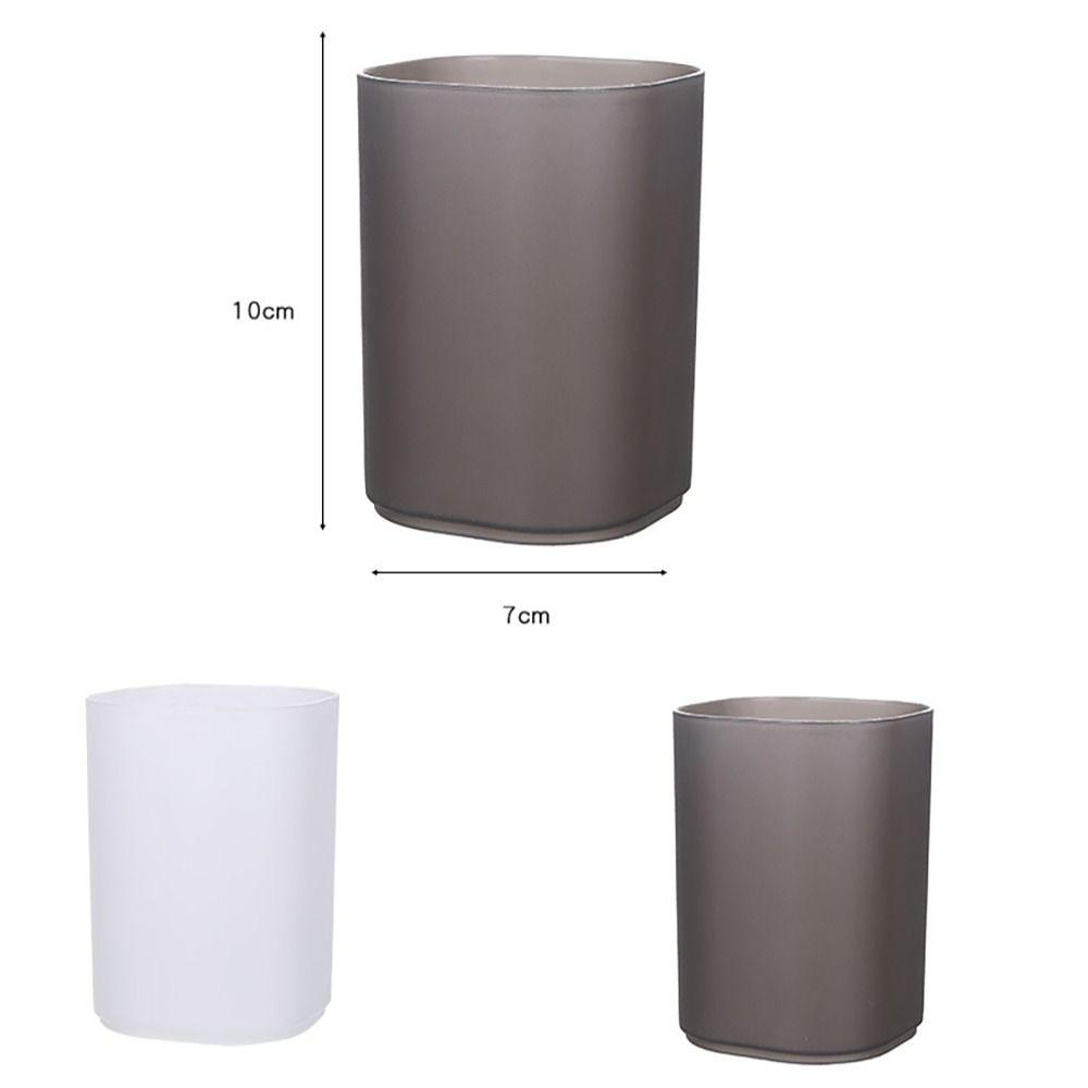 Transparent Desktop Storage Box Frosted Pen Box New Pen Container