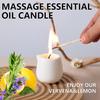 Массажное масло-свеча с фруктовым ароматом, низкотемпературное, ультраувлажняющее средство для ухода за телом с кокосовым воском, масло 1,69 унции, домашний декор ко Дню святого Валентина