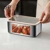 Stainless Steel Food Storage Containers 304 with Lids Leakproof Meal Prep Boxes Compact Snack Dishwasher Safe Stackable Lunch Bento Box Kitchen