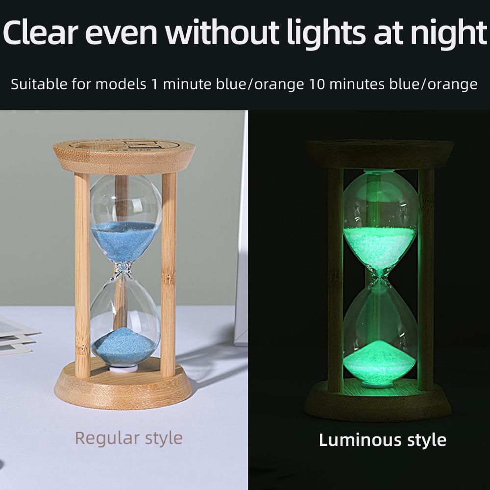 1PCS 3/5/10/15/30 Minutes Wooden Hourglass Timer Home Living Room Desktop Decoration Children Birthday Gift Portable Sand Clock