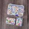Clips Boxes Plastic Craft Bead Holder Pill Storage Supply Storage Box Jewelry Diamond Container