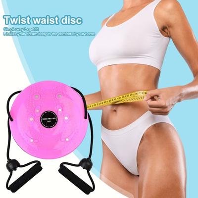 Доска для скручивания талии с магнитным массажером для ног Waist Sculptor Twister Укрепление мышц живота Коррекция фигуры Twist Disc