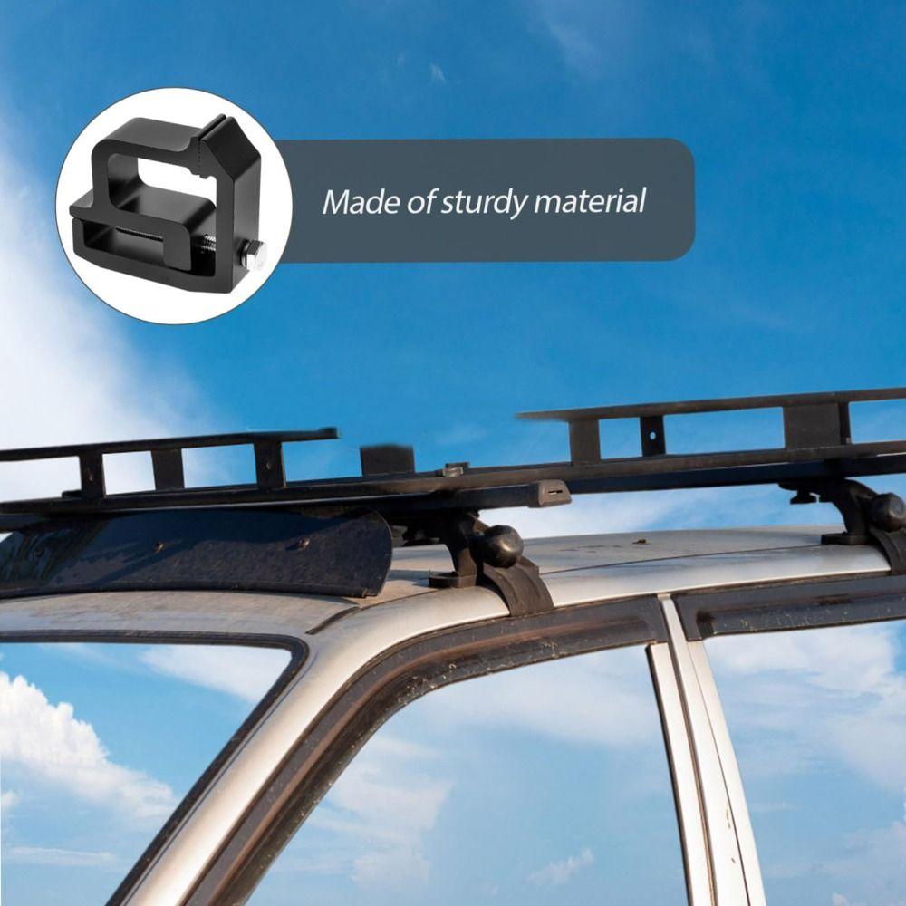 Сверхпрочные монтажные зажимы для кунга, алюминиевые монтажные зажимы для крышки кузова пикапа