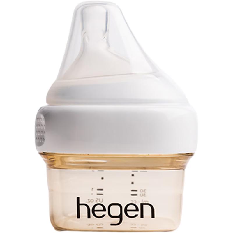 Бутылочка для кормления HEGEN PPSU с защитой от колик, с широким горлышком