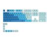 Glorious PBT English Compatible with All Gaming Keyboard Light Blue Keycaps, Layout, Full-Size, Tenkeyless, Compact, Sizes, 100%, 96%, 85%, 75%, 65%,