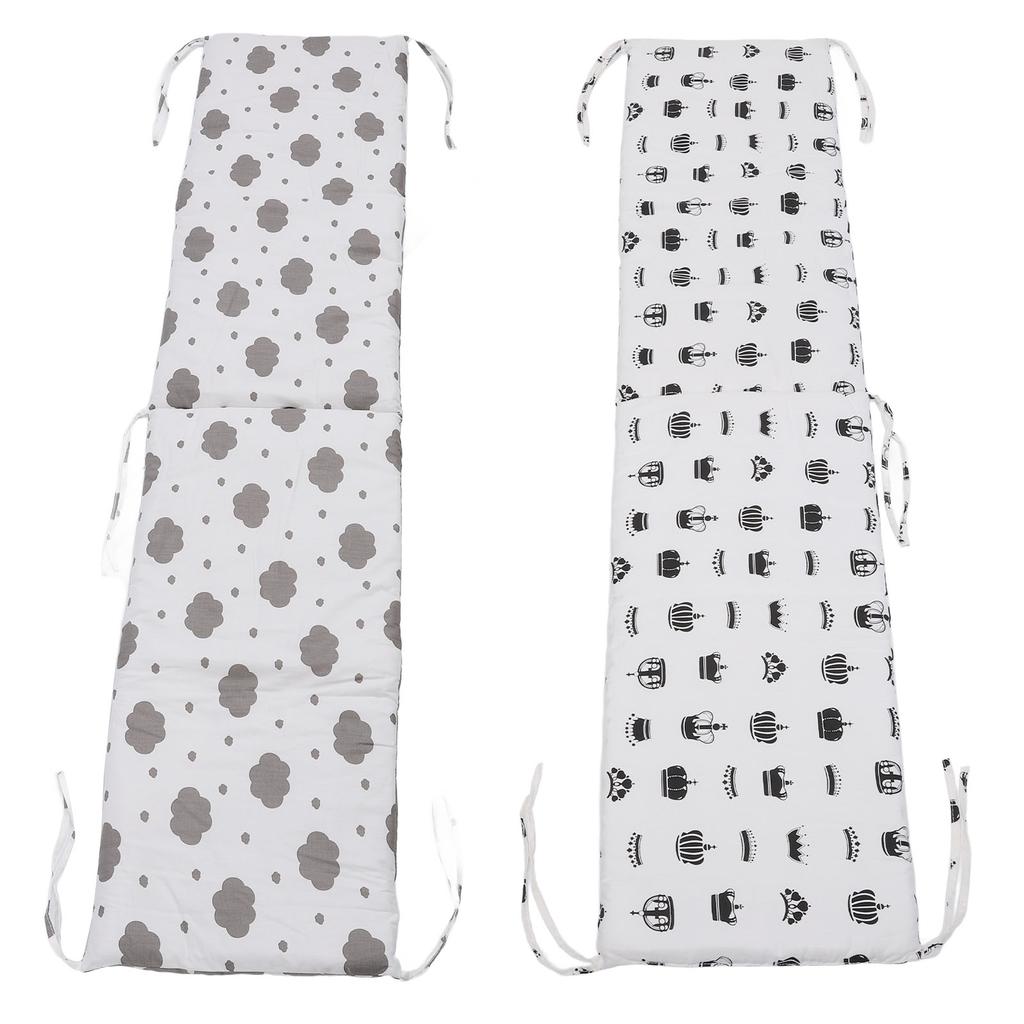 Baby Cot Bumper Pure Cotton Soft Anti Collision Prevent Falling Crib Around Cushion Infant Bed Guard