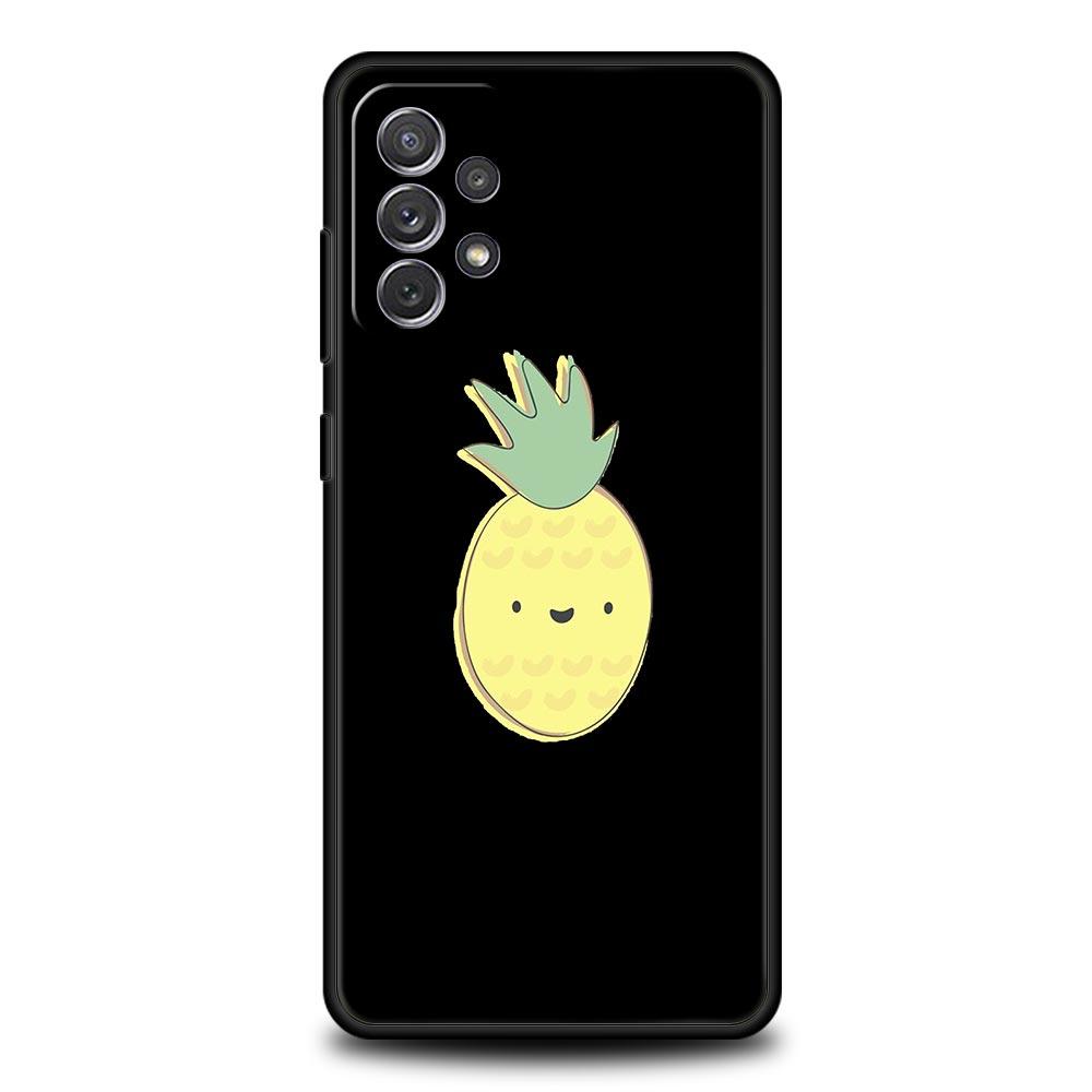 Чехол для телефона Samsung A13 A51 A71 A41 A31 A21S A11 A03S A12 A32 A52 A23 A33 A53 A73 5G Чехол Kawaii Avocado Cute Panda Flower