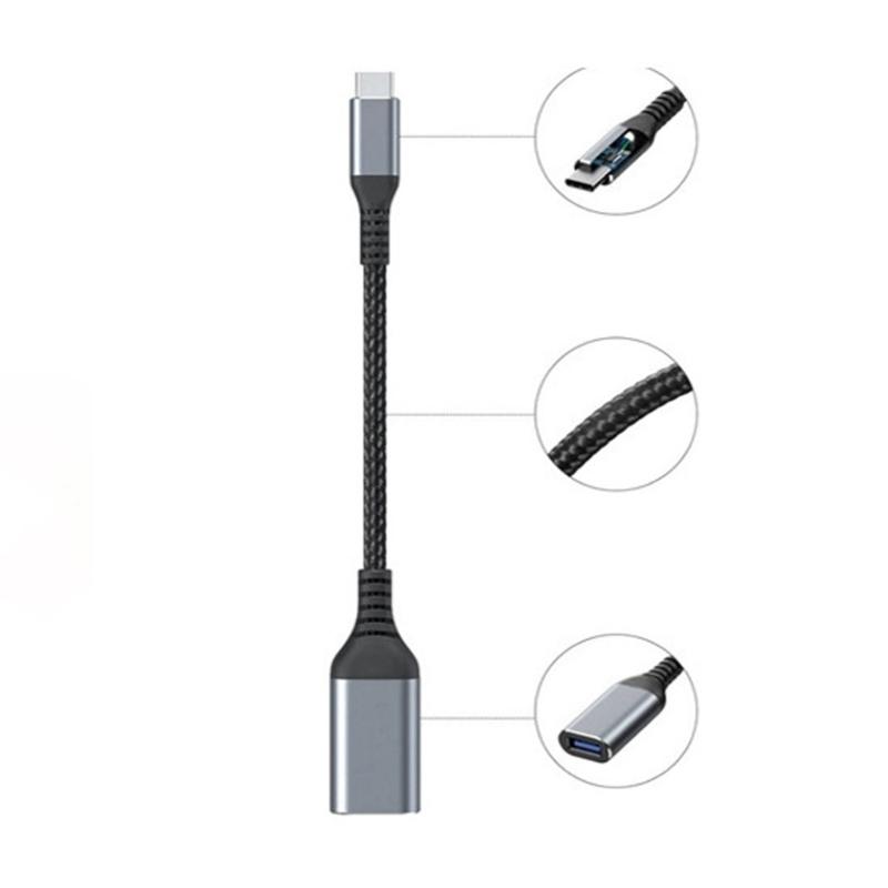 Прочный OTG-кабель-адаптер USB 3.0 на Type-C к USB 3.0 Конвертеры Для подключения внешних устройств Аксессуар для телефона Android