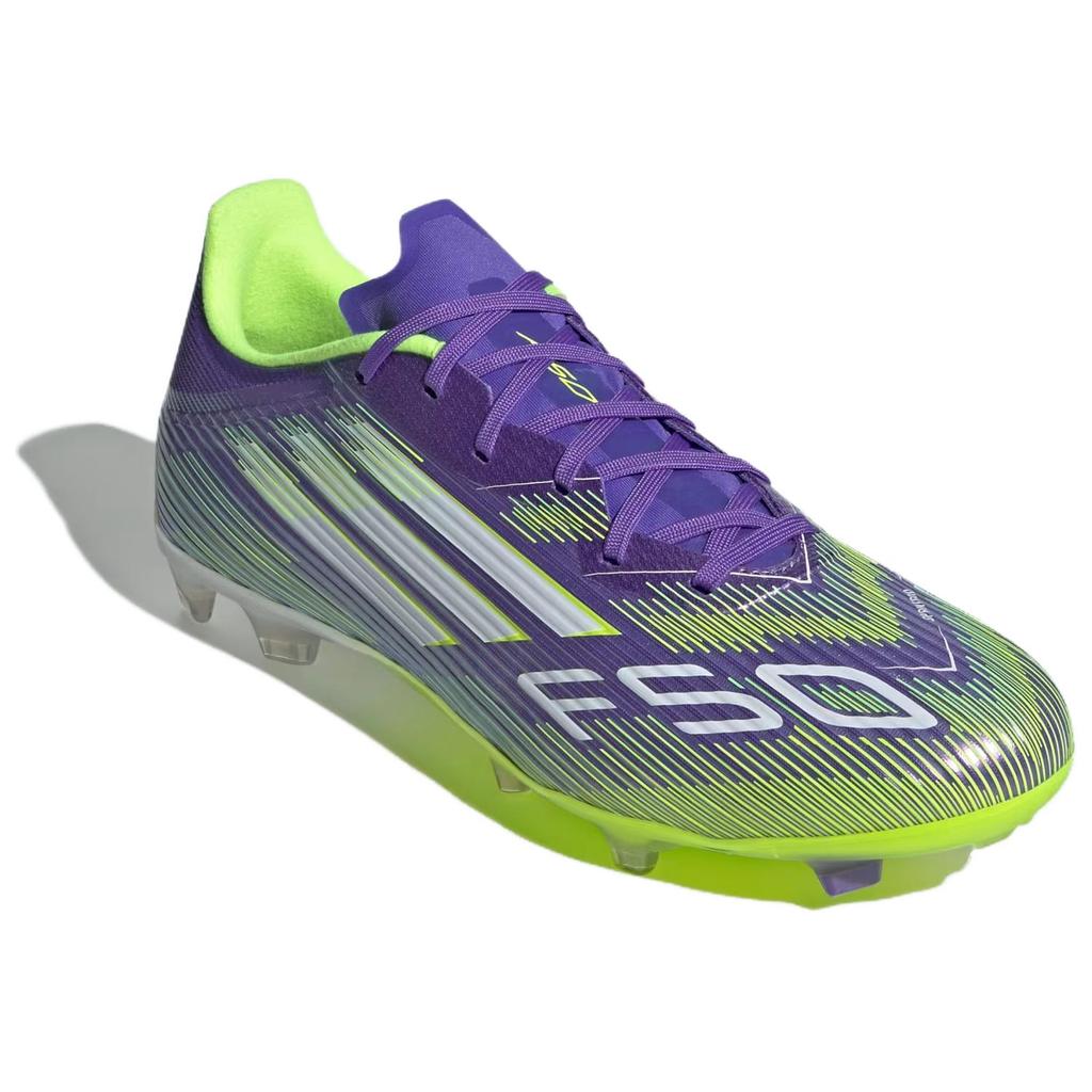 adidas Adizero F50 League FG MG Пакет Radiant Blaze Мужские Кроссовки Фиолетовый Фиолетовый-Rush Облачно-Белый JI0003