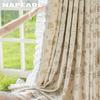 1 шт. NAPEARL 70-80% затемнение романтический французский рисунок розы оборки удобные шторы для спальни гостиная домашний декор