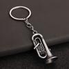 Key Holder Mini Instruments Keychain Mini Toys Car Pendant Trend Metal Keyring  Gifts