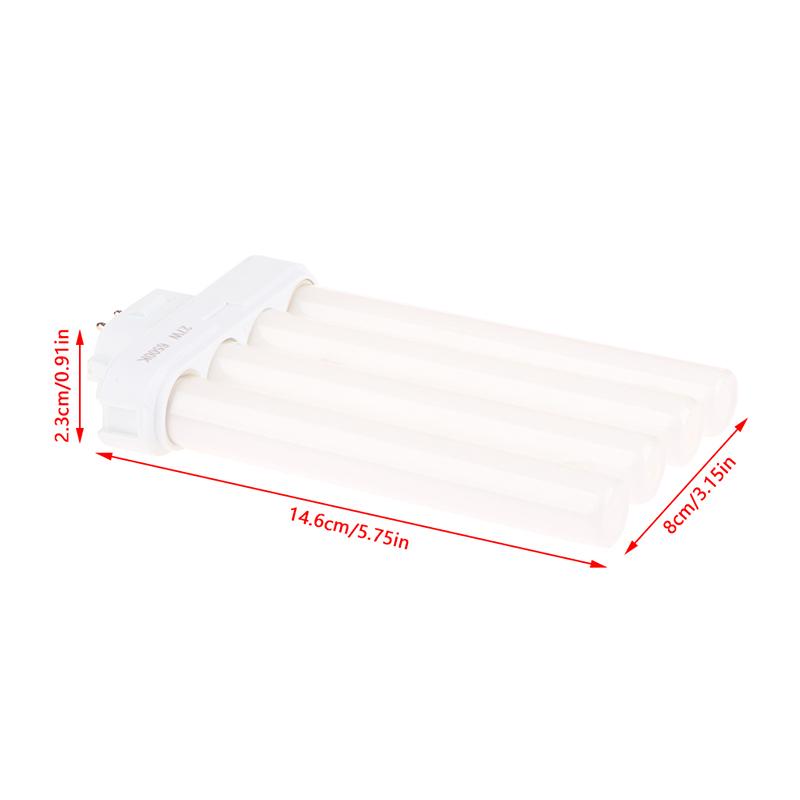 1Pc 27W Ac220V-240V Four Pins Fluorescent Light Tube Square Needles Light Tubes